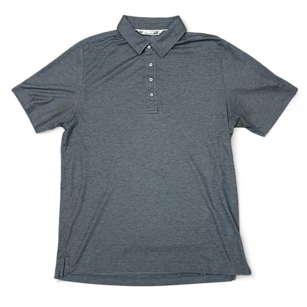 Travis Mathew Charcoal Polo Shirt